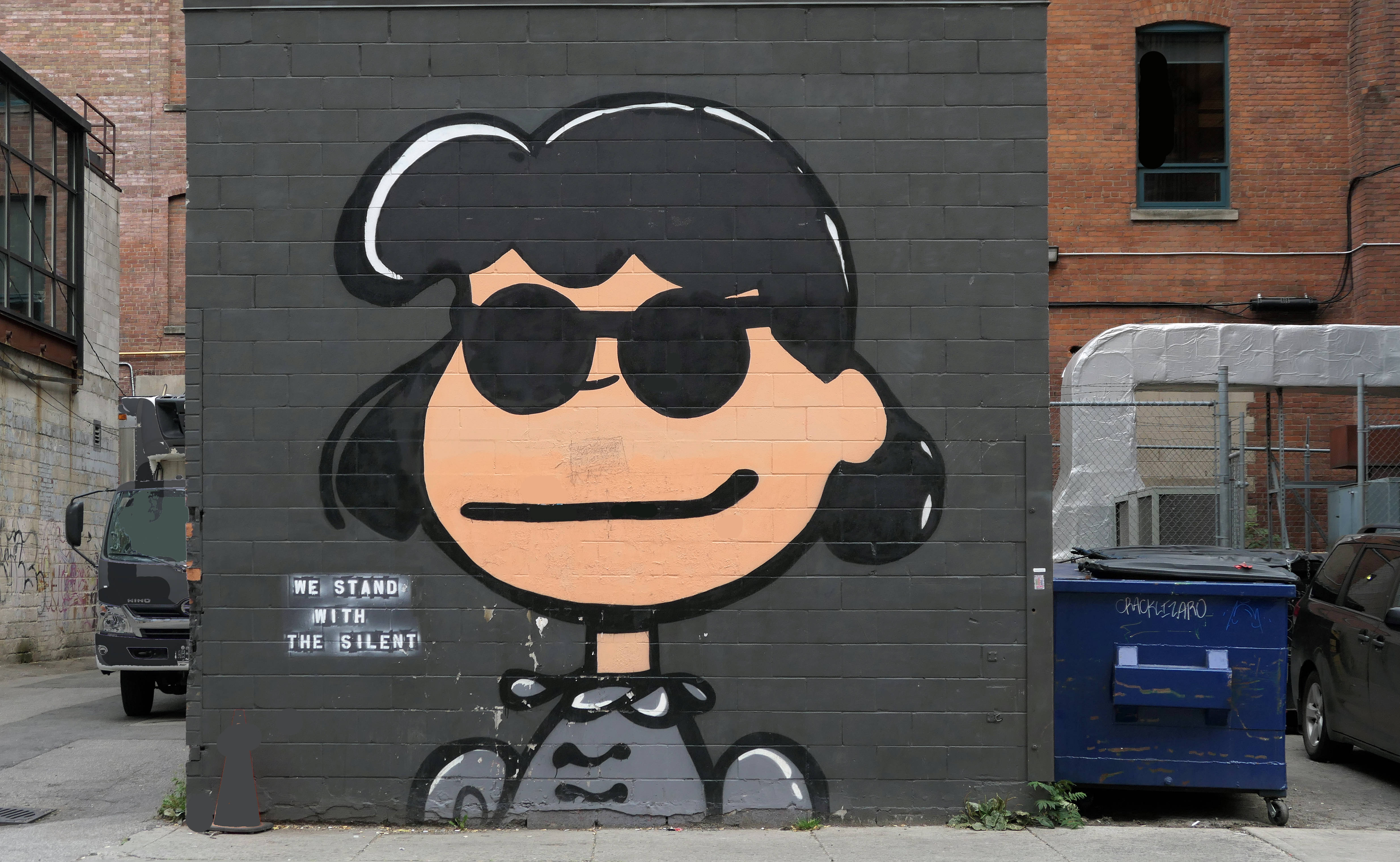 Lucy Van Pelt, black hair, sunglasses, 4K Desktop Wallpaper