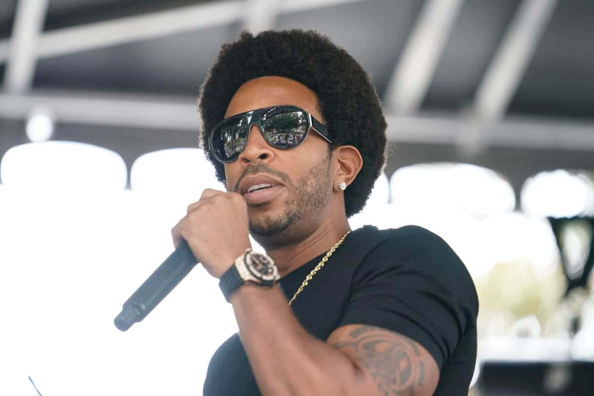 Ludacris, afro, sunglasses, SD Desktop Wallpaper