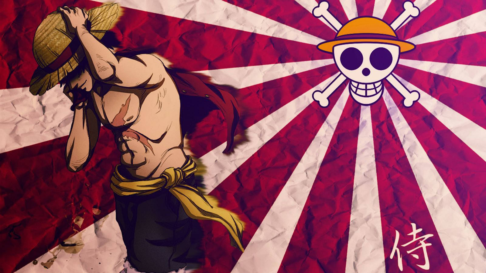 Luffy, 4K, straw hat, HD Desktop Wallpaper