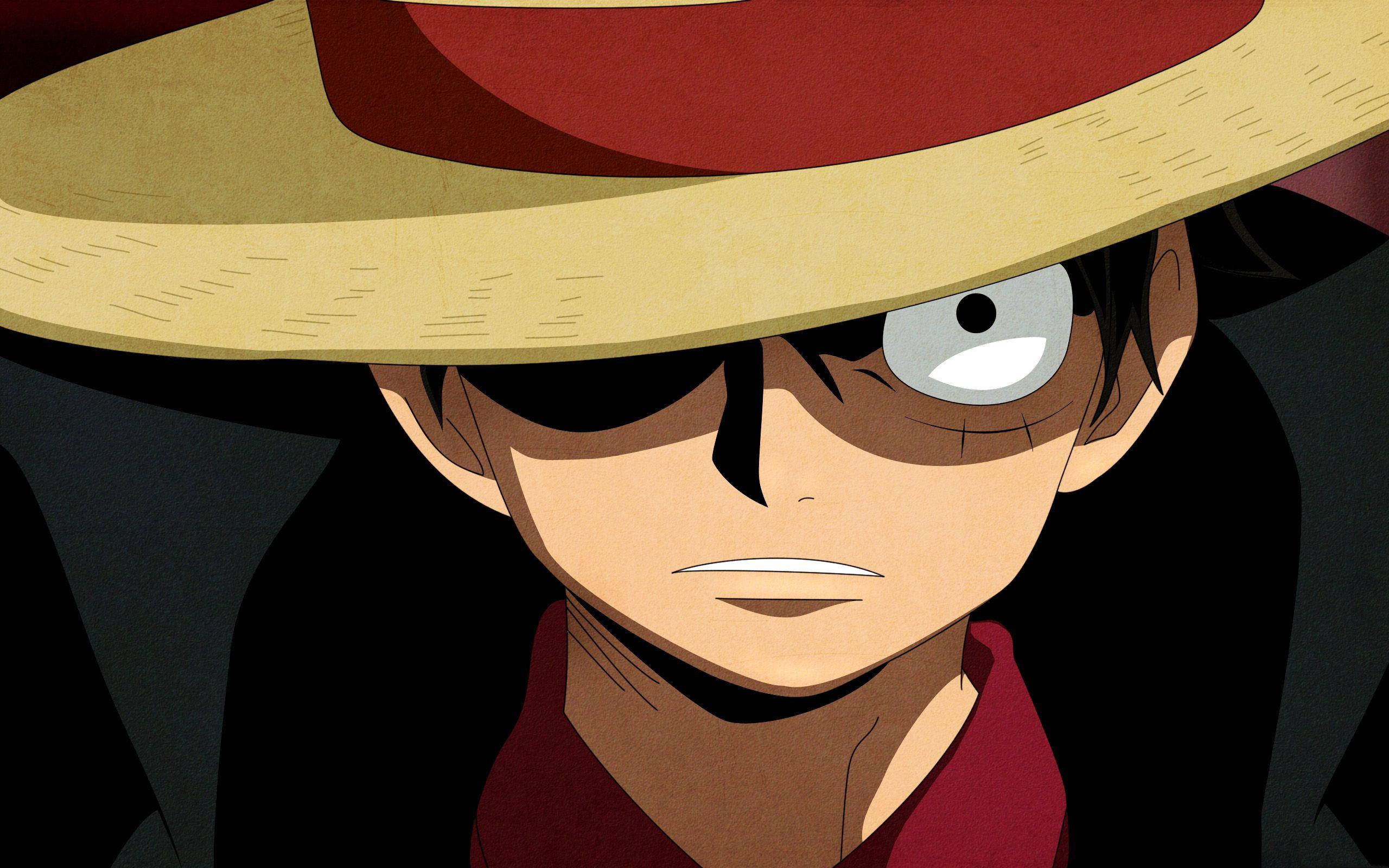 Luffy, 4K, straw hat, 2K Desktop Wallpaper