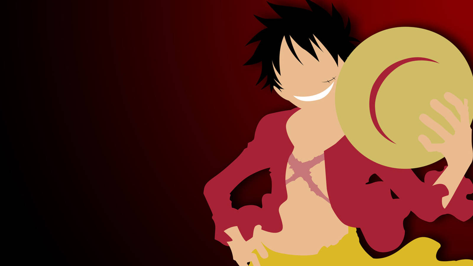 Luffy, 4K, straw hat, HD Desktop Wallpaper