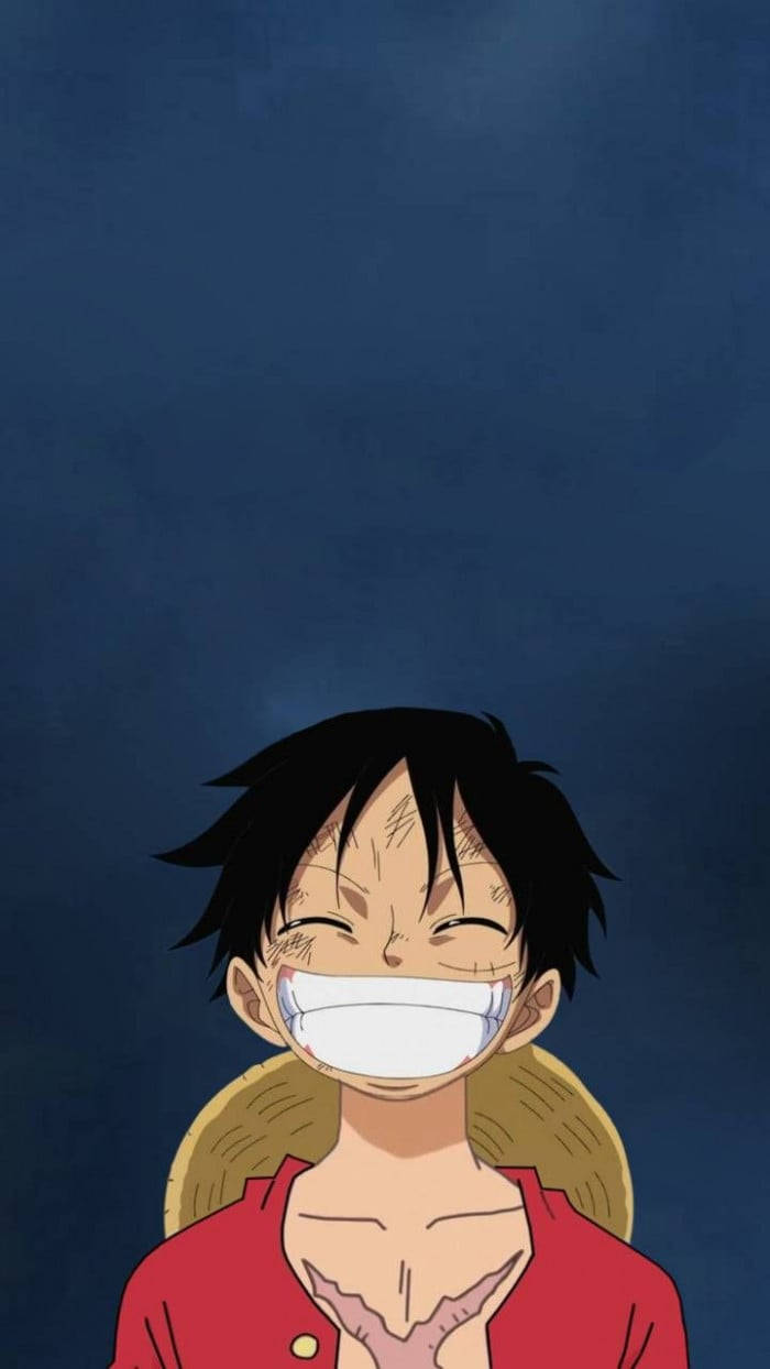 Luffy, Laughing Out Loud, anime boy, SD Phone Wallpaper