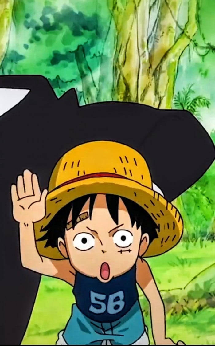 Luffy Funny, straw hat, young anime boy, SD Phone Wallpaper