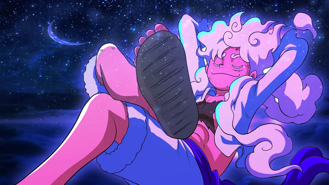 Luffy Gear 5 Moon