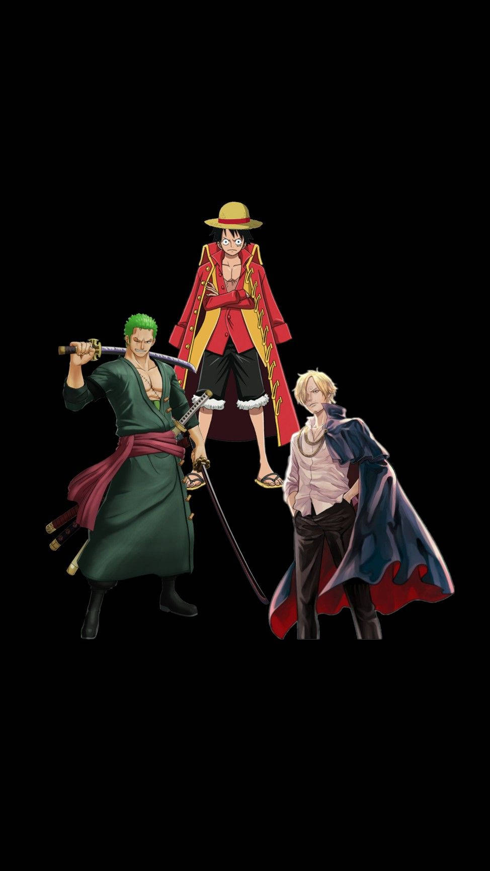Luffy, Zoro, straw hat, HD Phone Wallpaper