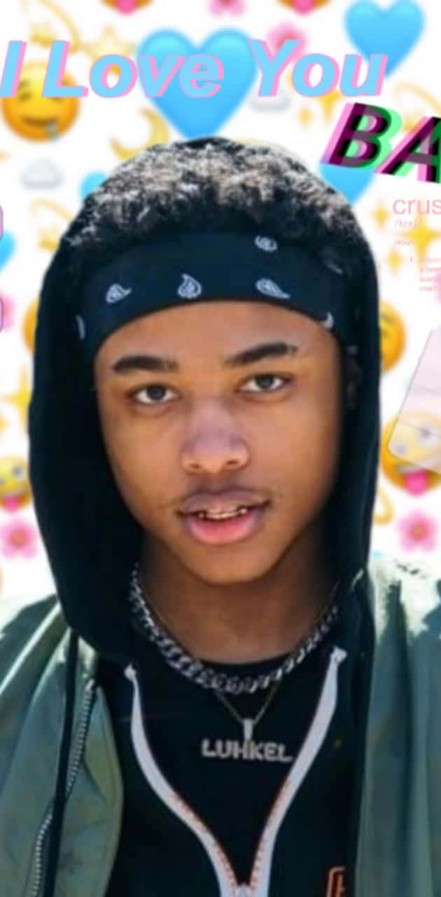 Luh Kel, black hoodie, bandana, HD Phone Wallpaper