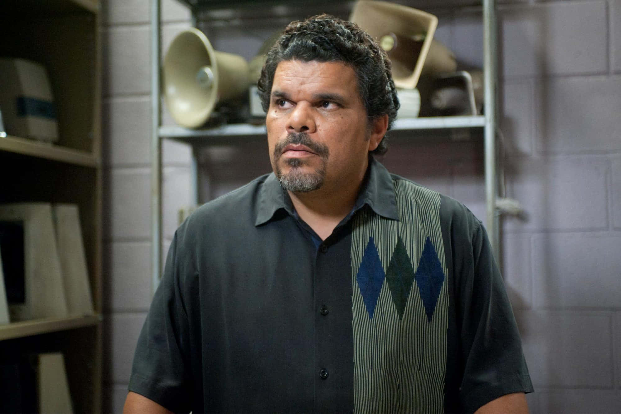 Luis Guzmán, curly hair, goatee, Full HD Desktop Wallpaper