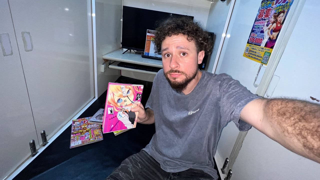 Luisito Comunica, manga book, curly hair, HD Desktop Wallpaper