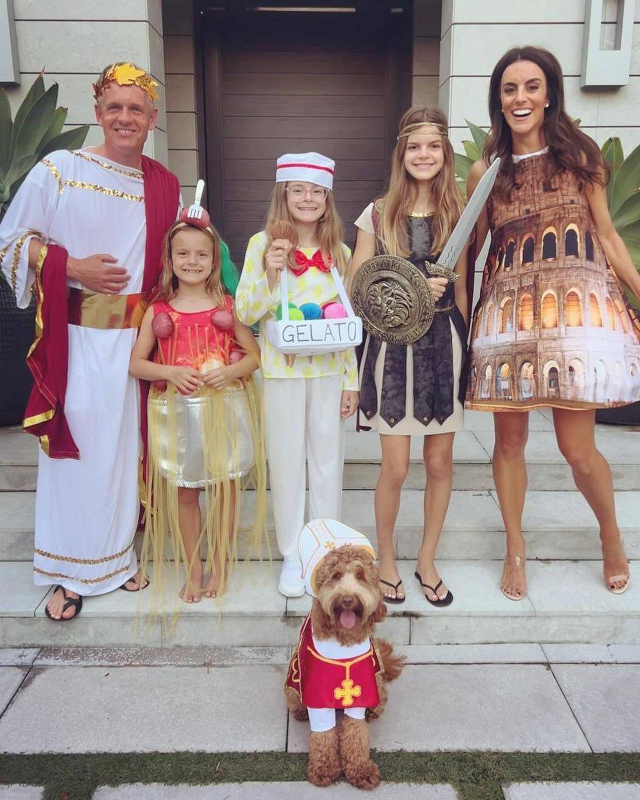 Luke Donald, Roman-themed costumes, family, HD Phone Wallpaper