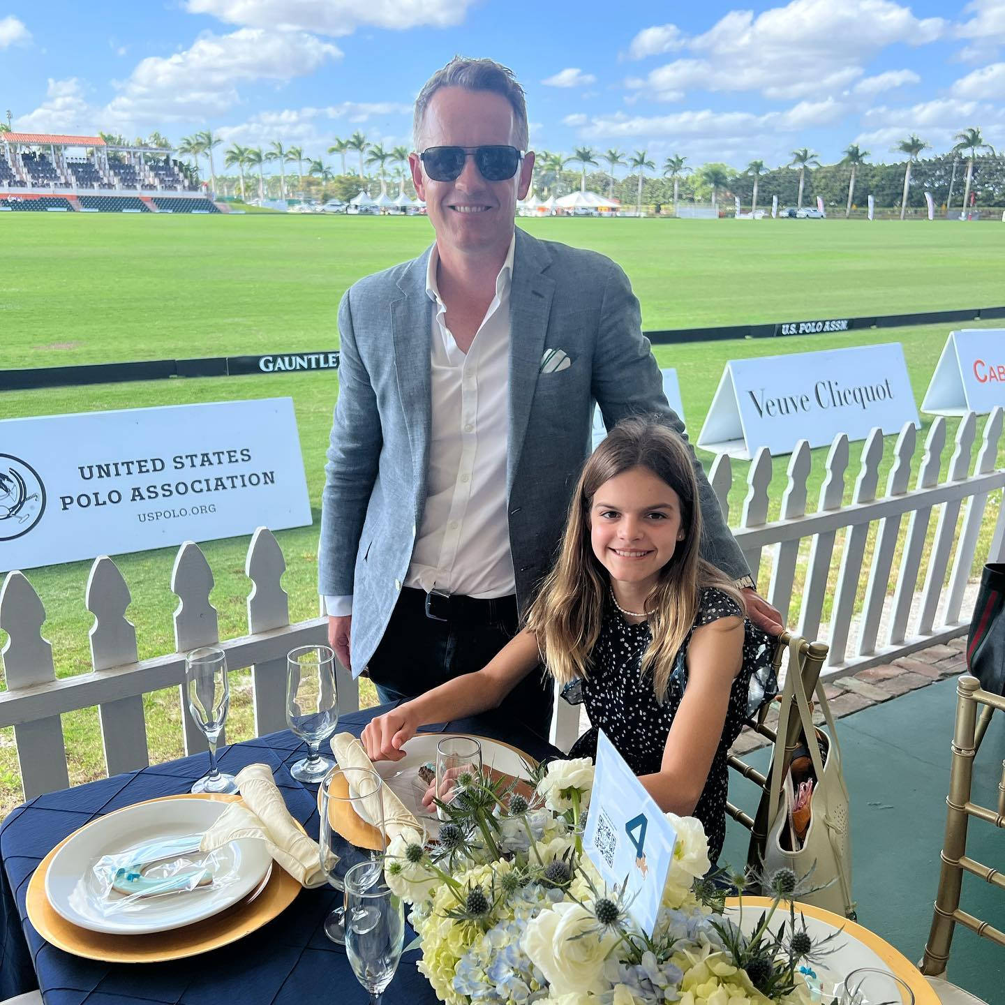 Luke Donald, daughter, polo match, HD Desktop Wallpaper