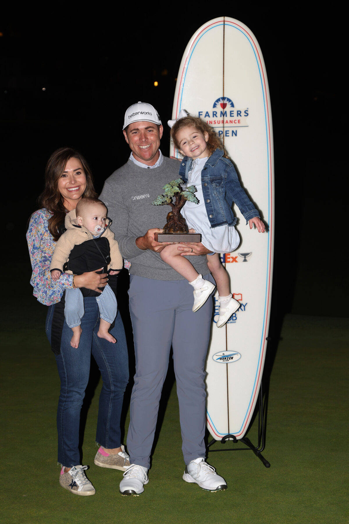 Luke List, golfer, trophy, HD Phone Wallpaper