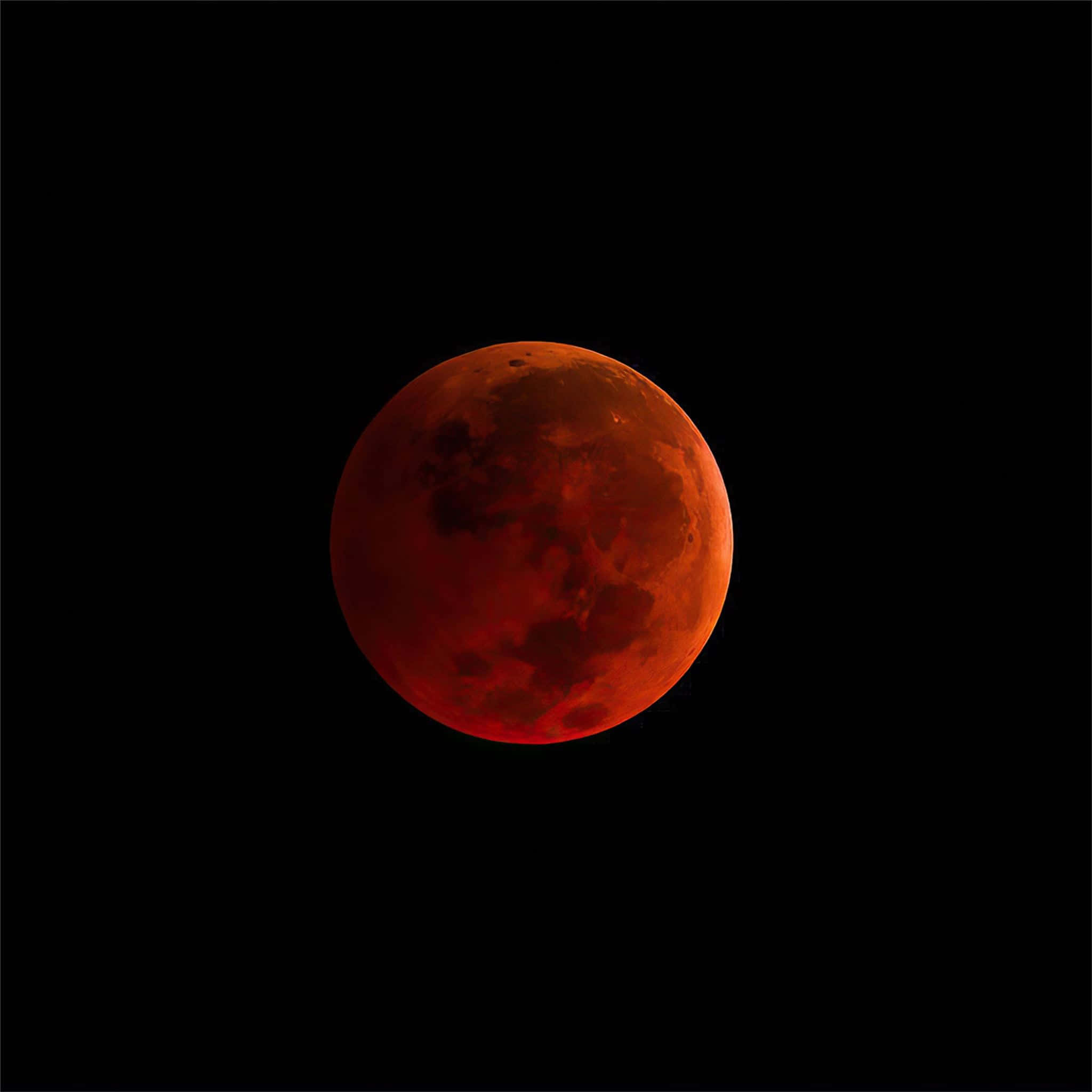 blood moon, January 2018, total lunar eclipse, Full HD Desktop Wallpaper