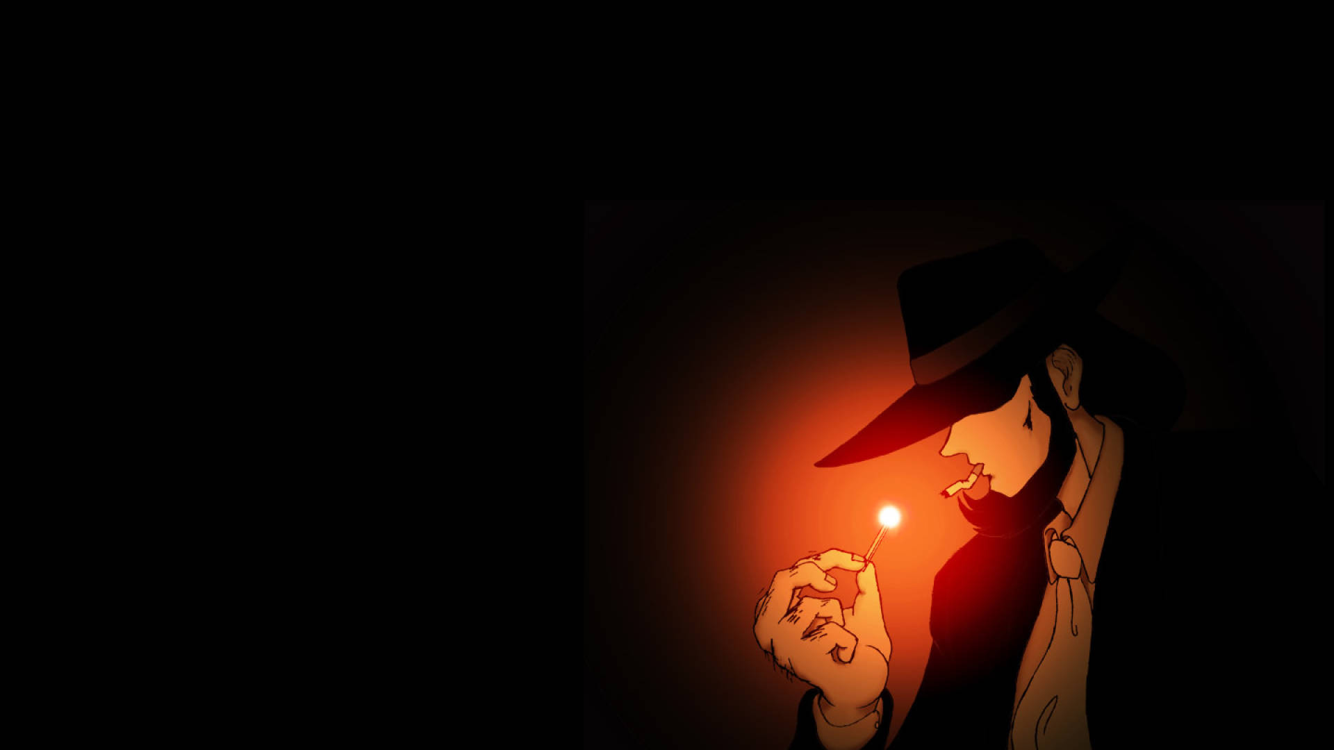 Daisuke Jigen, Lupin III, fedora, Full HD Desktop Wallpaper
