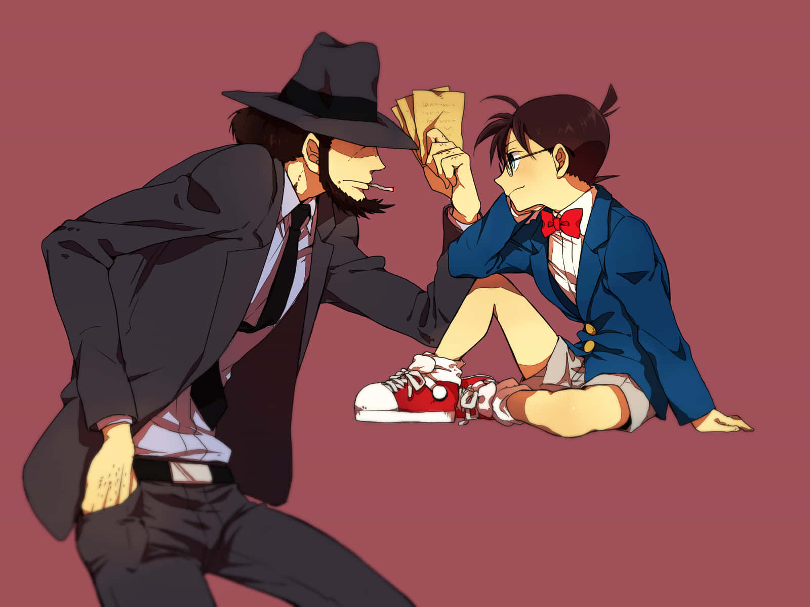 Lupin III, Daisuke Jigen, fedora, HD Desktop Wallpaper