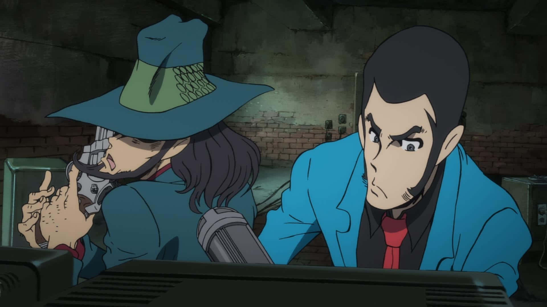 Lupin III, Daisuke Jigen, blue hat, Full HD Desktop Wallpaper