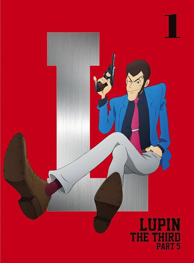 Lupin the third, blue suit, silver number one, SD Phone Wallpaper