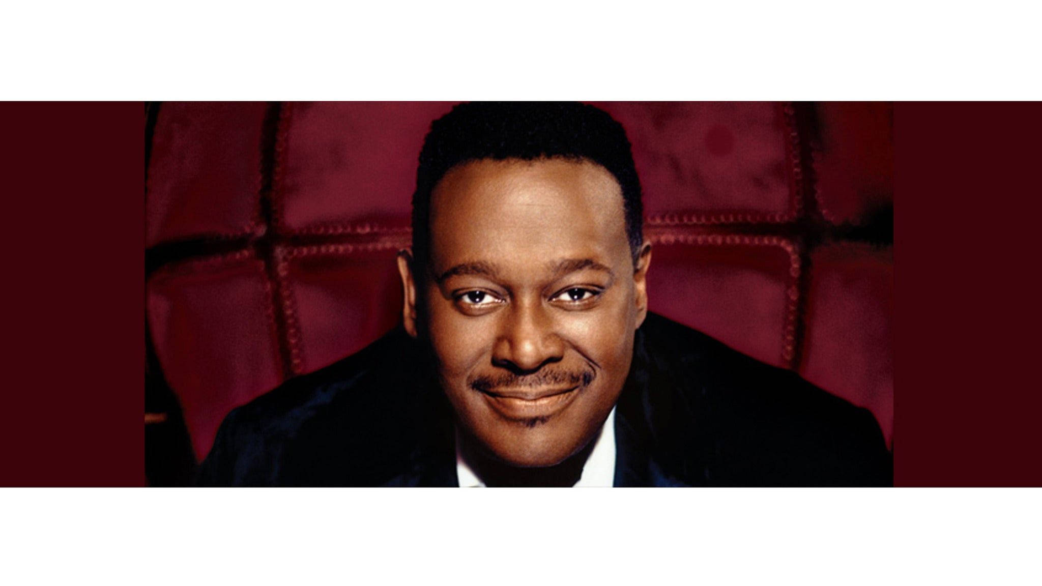 Luther Vandross, dark suit, rich red leather chair, Full HD Desktop Wallpaper