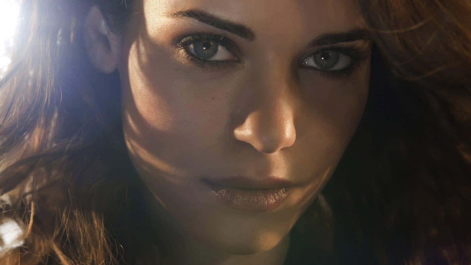 Lyndsy Fonseca, golden light, close-up portrait, HD Desktop Wallpaper
