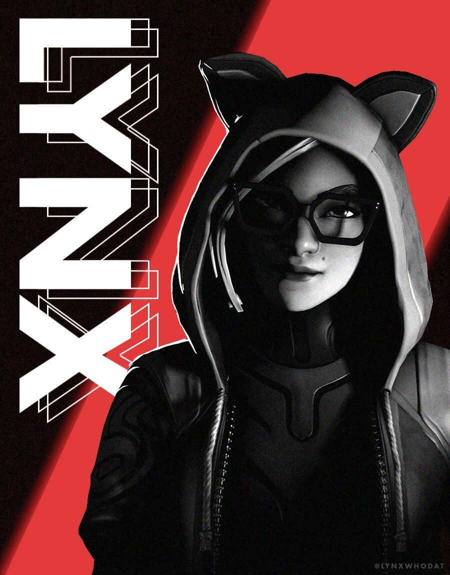 Lynx Fortnite, anime character, cat ears, SD Phone Wallpaper