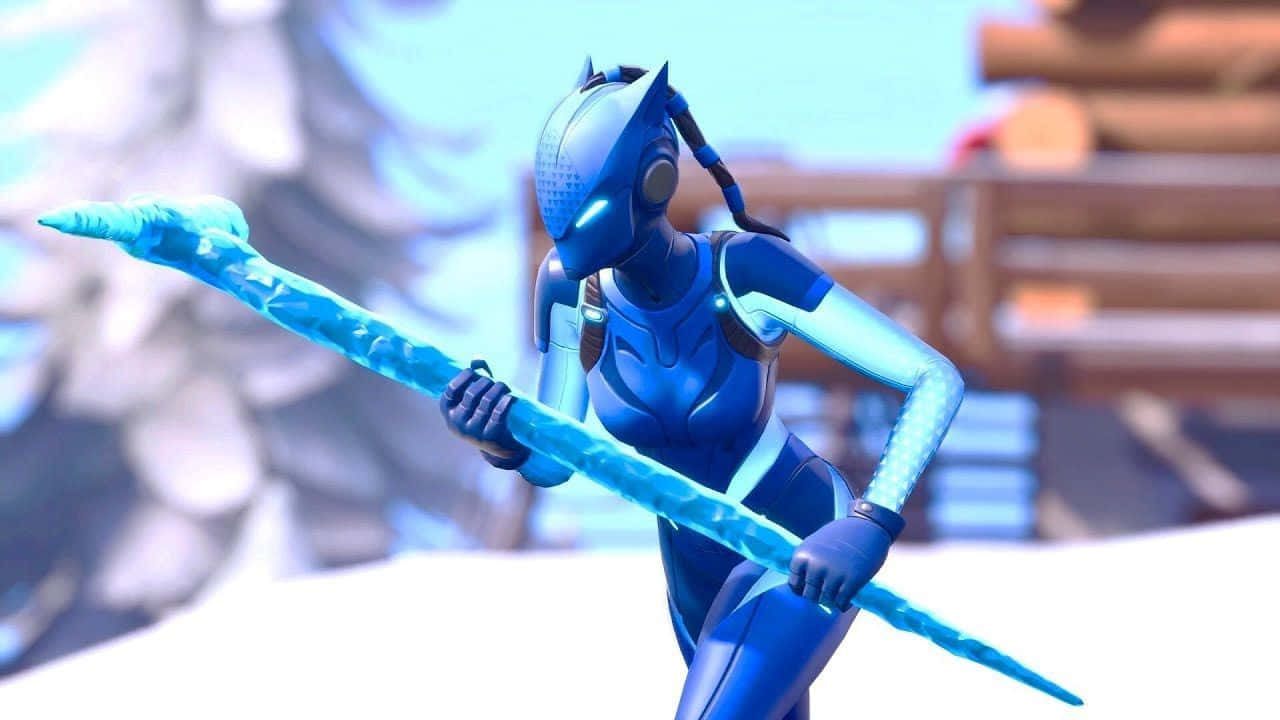Lynx Fortnite, Fortnite, blue armored anime character, HD Desktop Wallpaper
