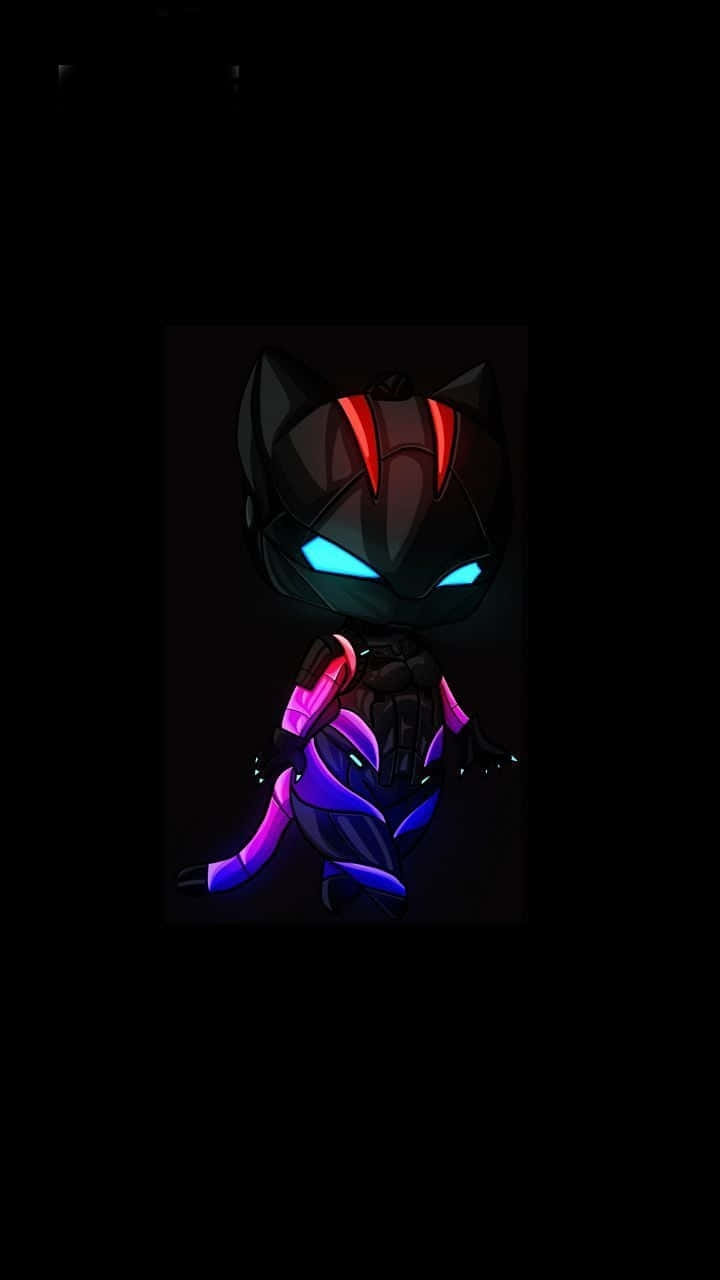 Lynx Fortnite, chibi-style, armored cat, HD Phone Wallpaper