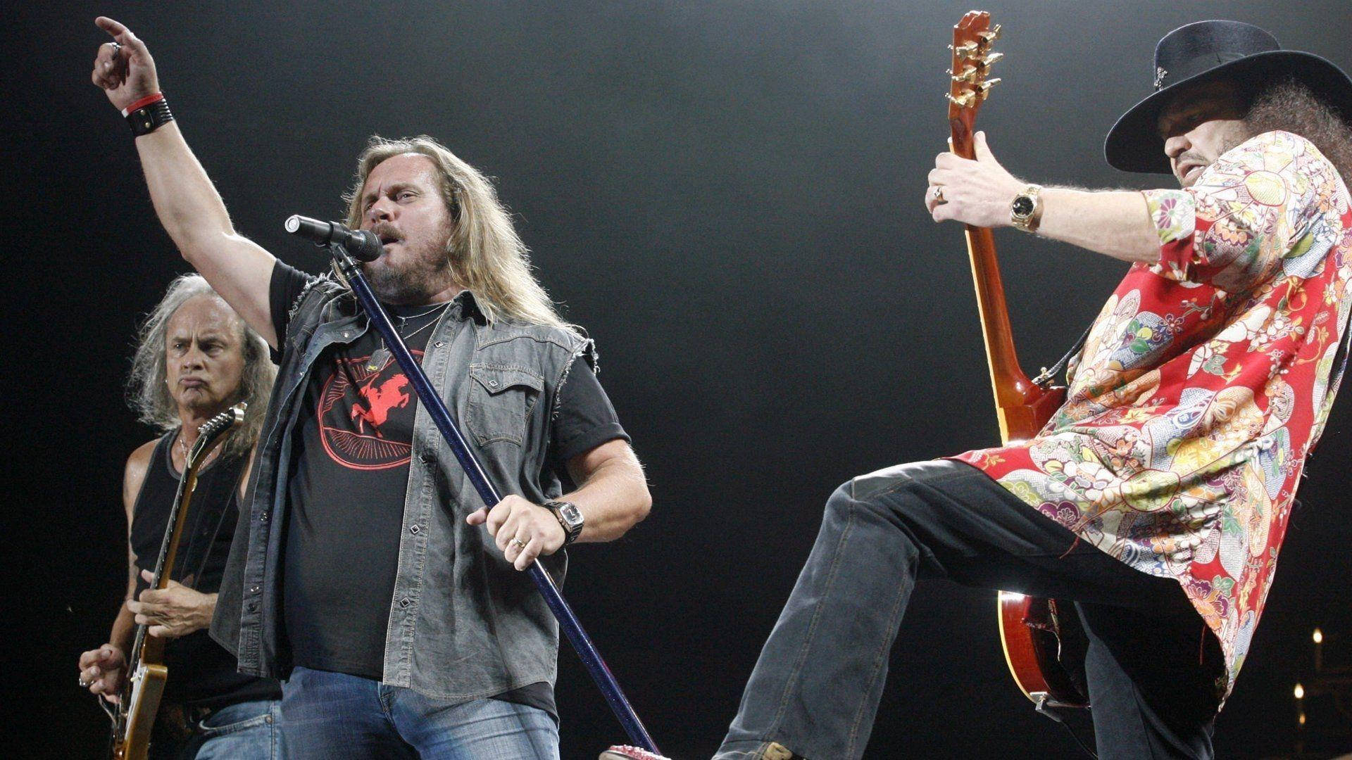 Lynyrd Skynyrd, rock musicians, stage, Full HD Desktop Wallpaper