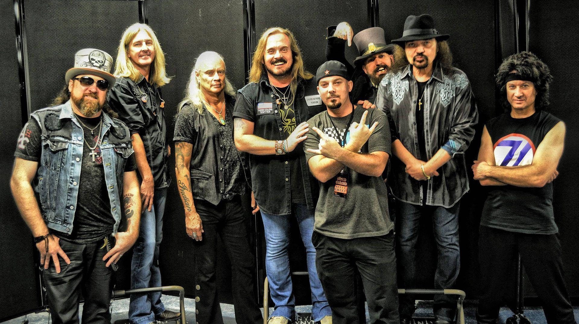 Lynyrd Skynyrd, leather vests, hats, Full HD Desktop Wallpaper