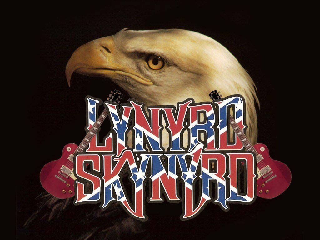Lynyrd Skynyrd, eagle, red white and blue, SD Desktop Wallpaper