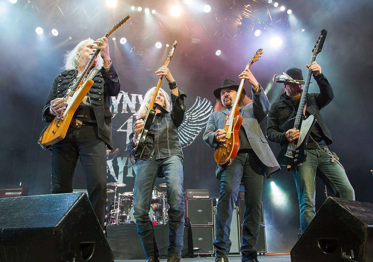 Lynyrd Skynyrd, guitarists, rock musicians, HD Desktop Wallpaper
