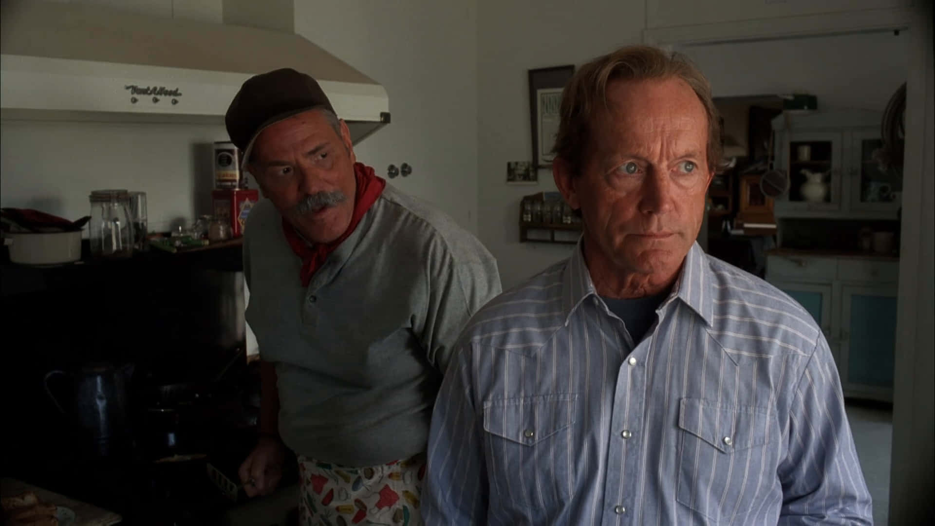 M.c. Gainey, striped shirt, apron, Full HD Desktop Wallpaper