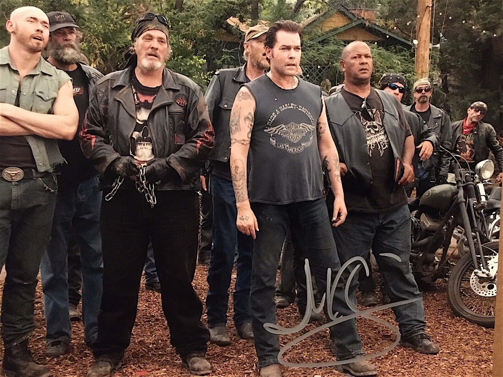 M.c. Gainey, leather vests, tattoos, HD Desktop Wallpaper