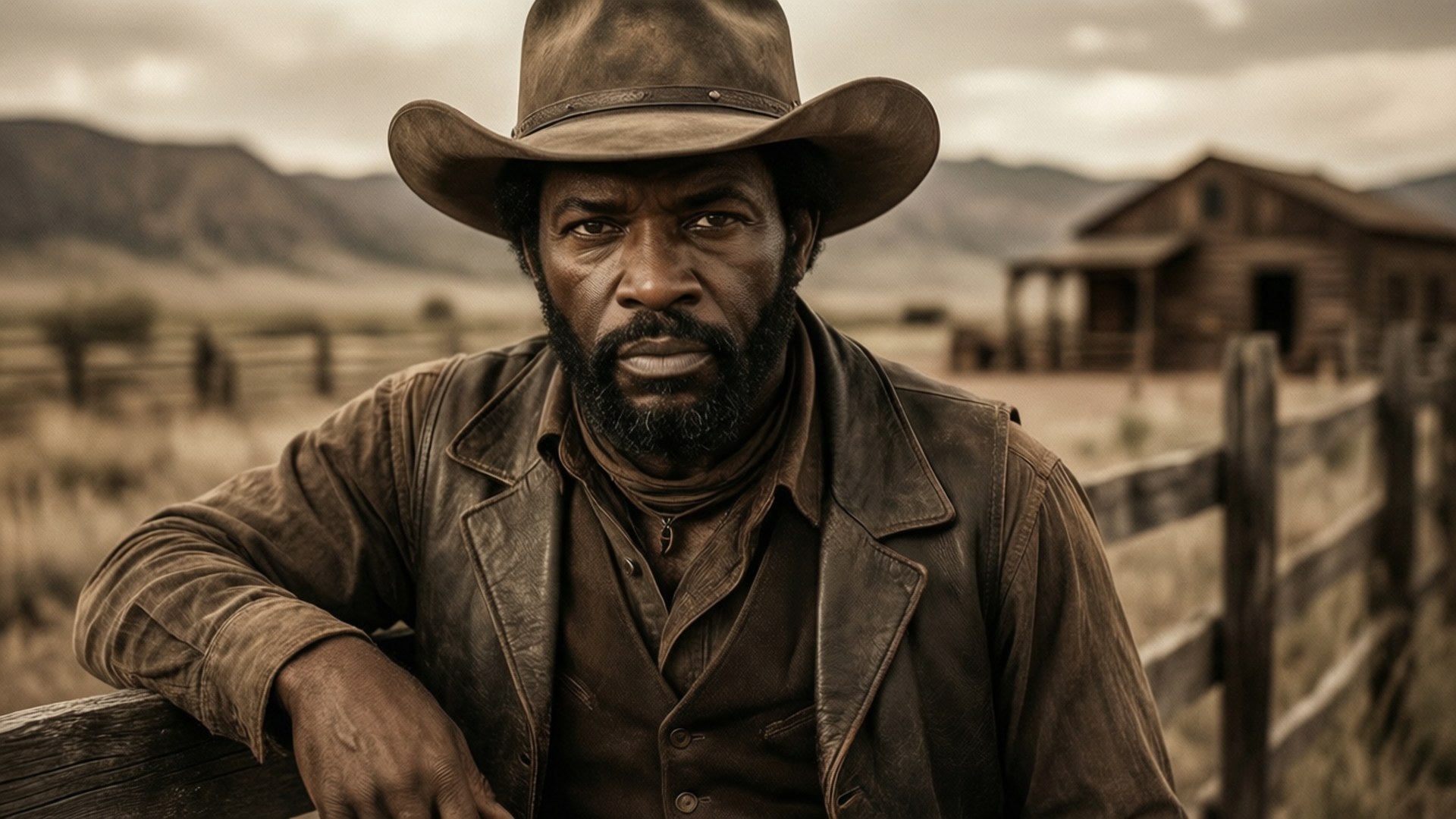 M.C. Gainey, cowboy, western, Full HD Desktop Wallpaper