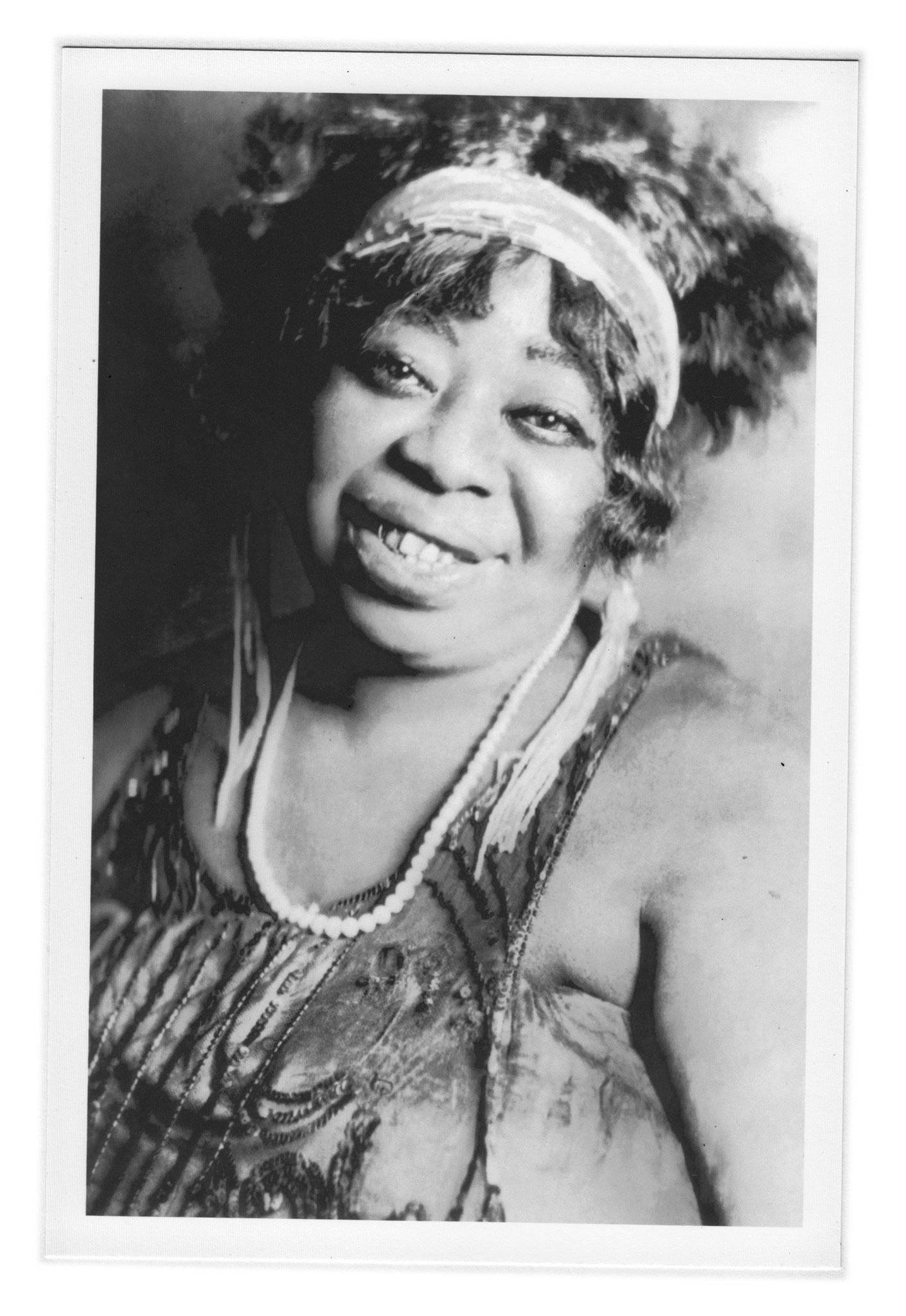 Ma Rainey, American singer, headband, Full HD Phone Wallpaper