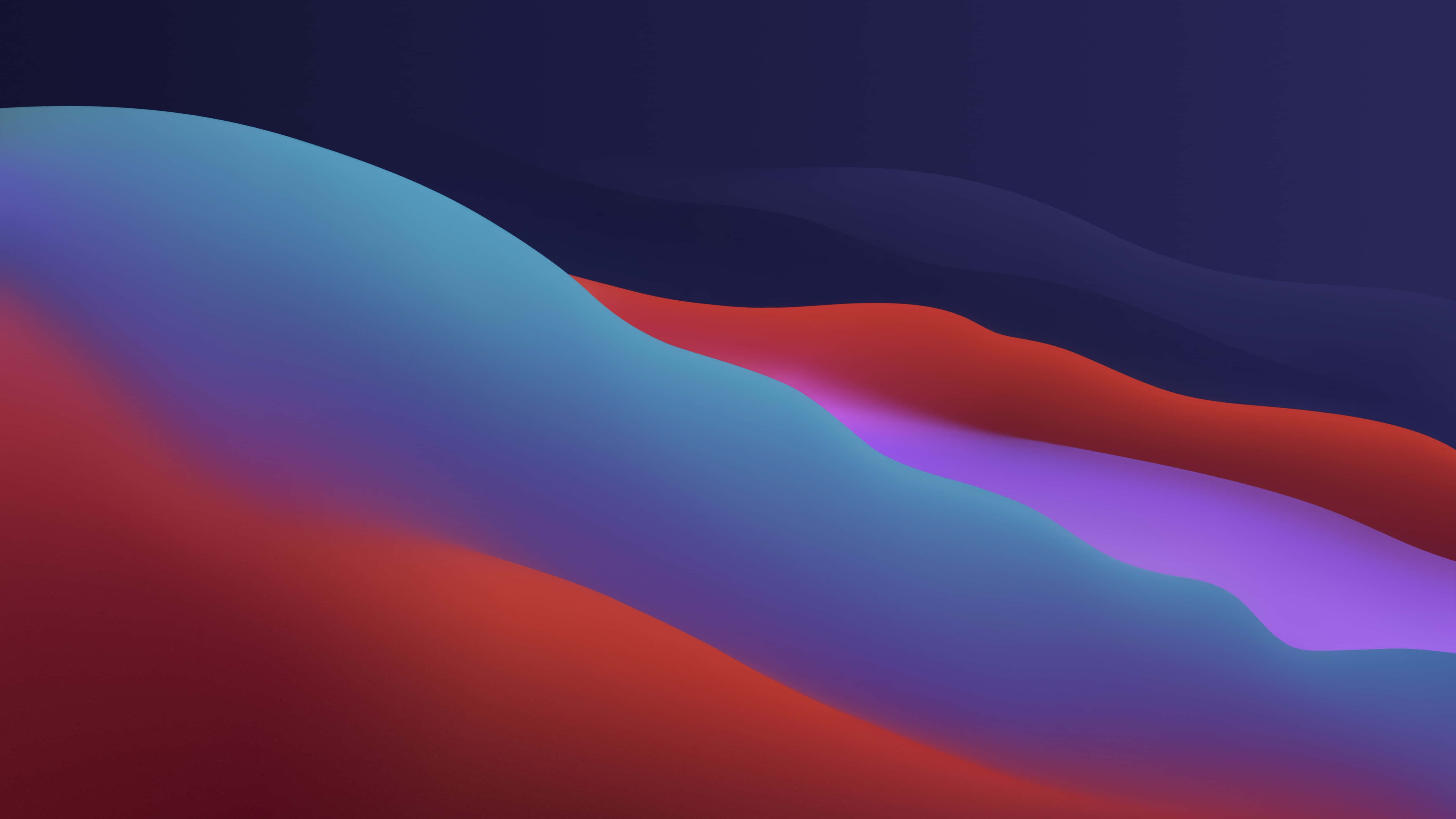 Mac Dark, 5120 x 2880, red, 5K Desktop Wallpaper