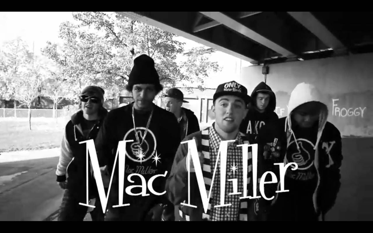 Mac Miller, urban overpass, graffiti, HD Desktop Wallpaper