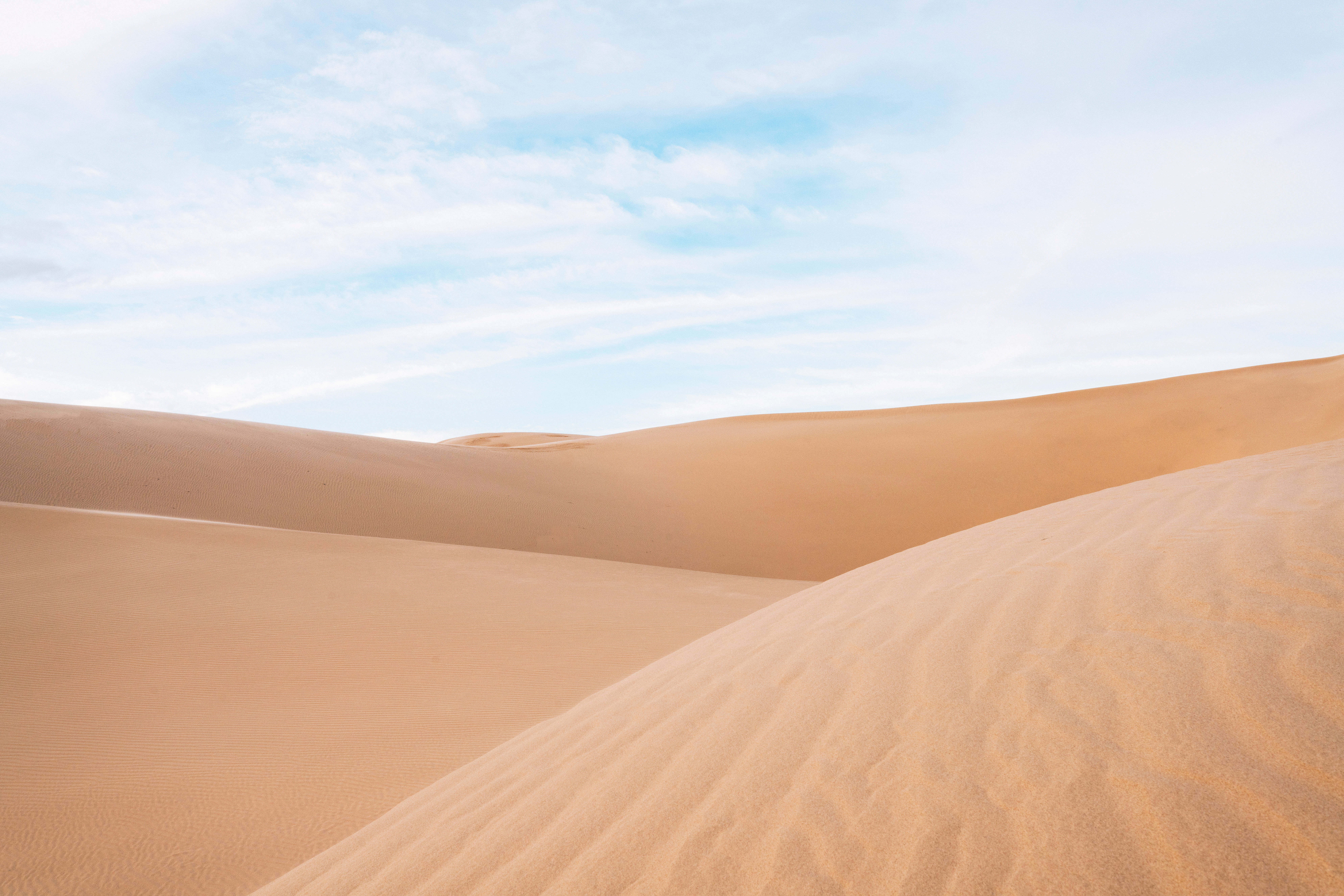 Desert Sand, Mac OS, golden sand dunes, 8K Desktop Wallpaper