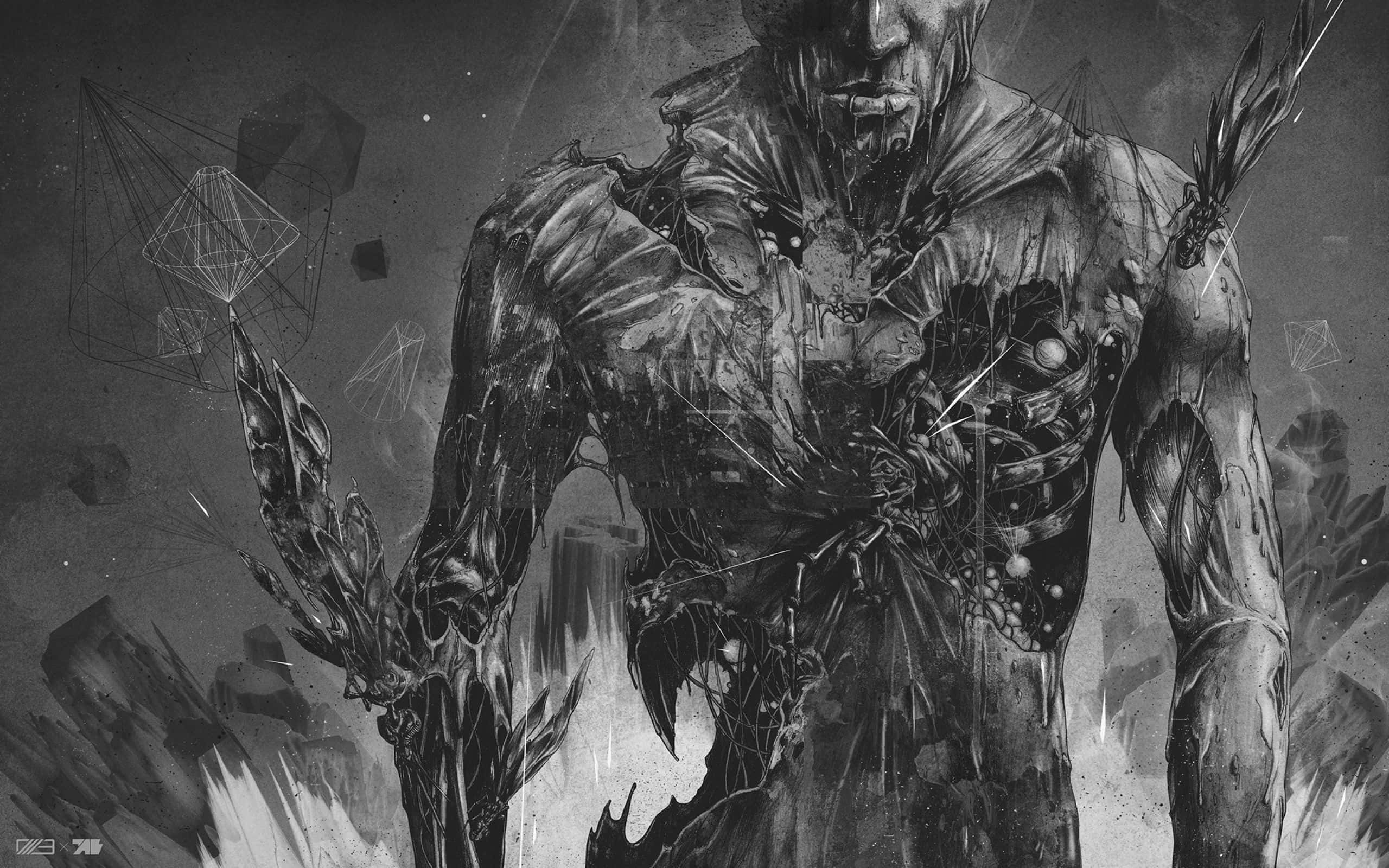 Macabre, 2560 x 1600, monochrome, 2K Desktop Wallpaper