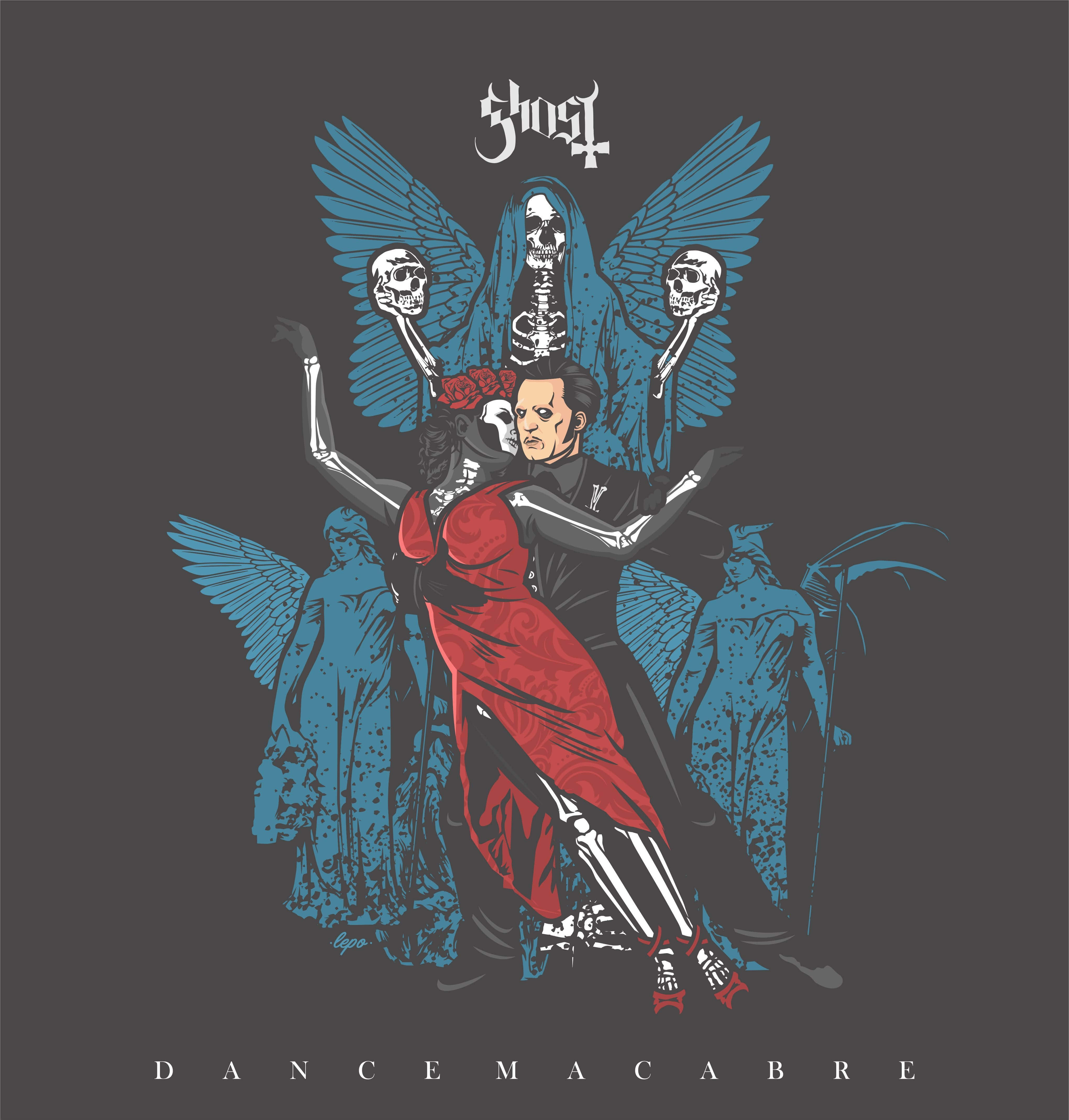 macabre, 4083 x 4278, skeletal figures, 4K Phone Wallpaper