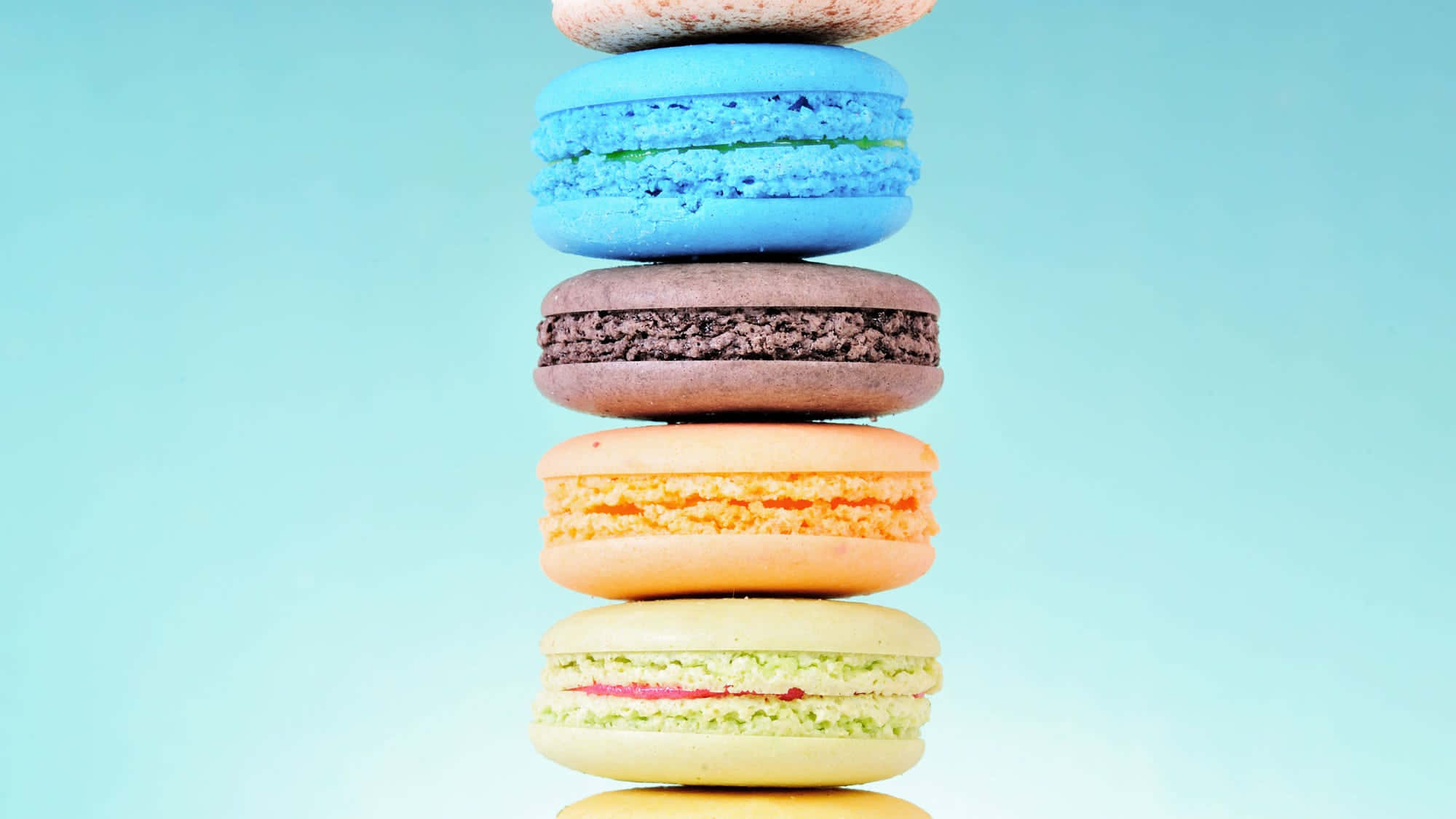 macaron, colorful, high definition, Full HD Desktop Wallpaper