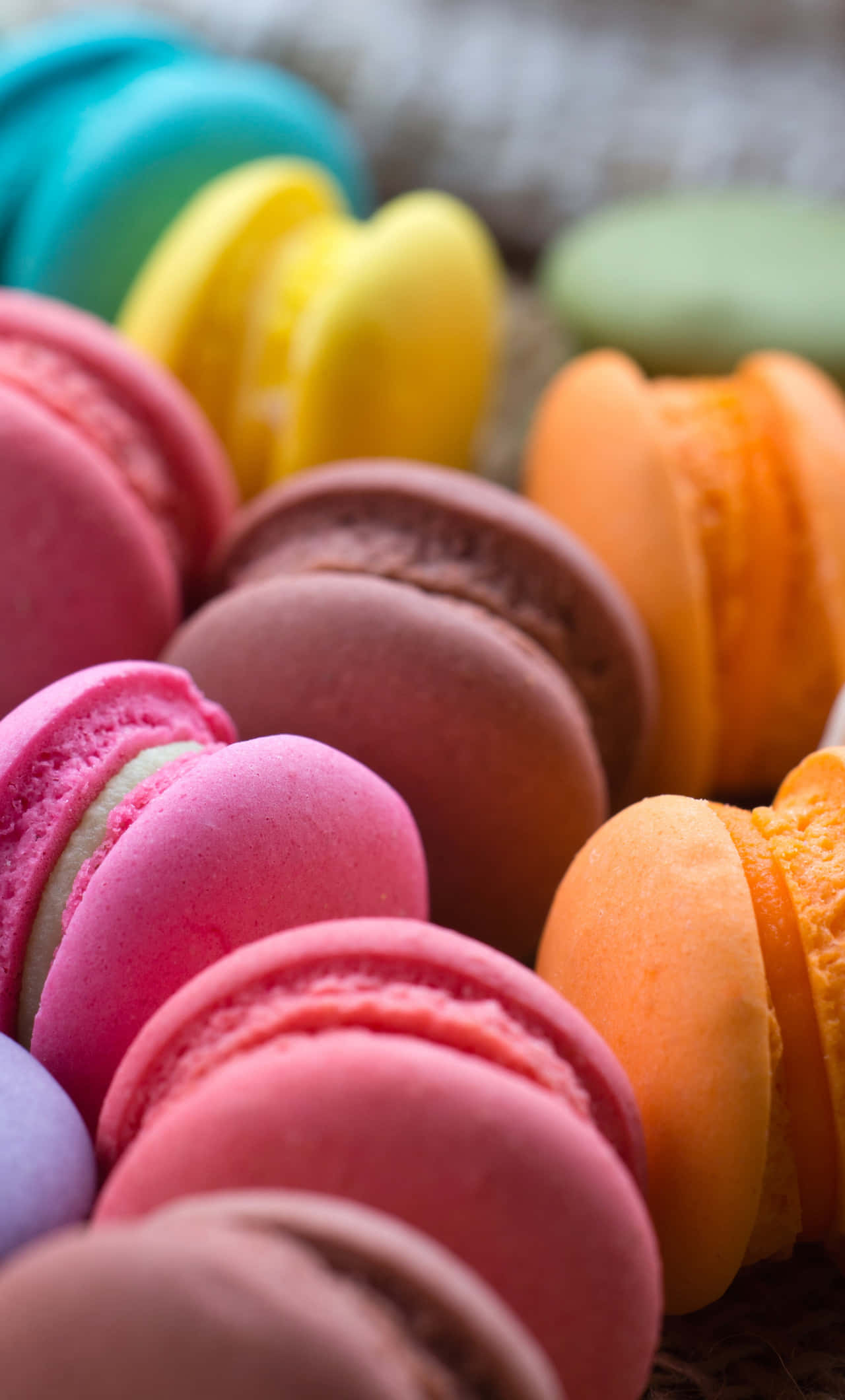 macaron, vibrant, colorful, Full HD Phone Wallpaper