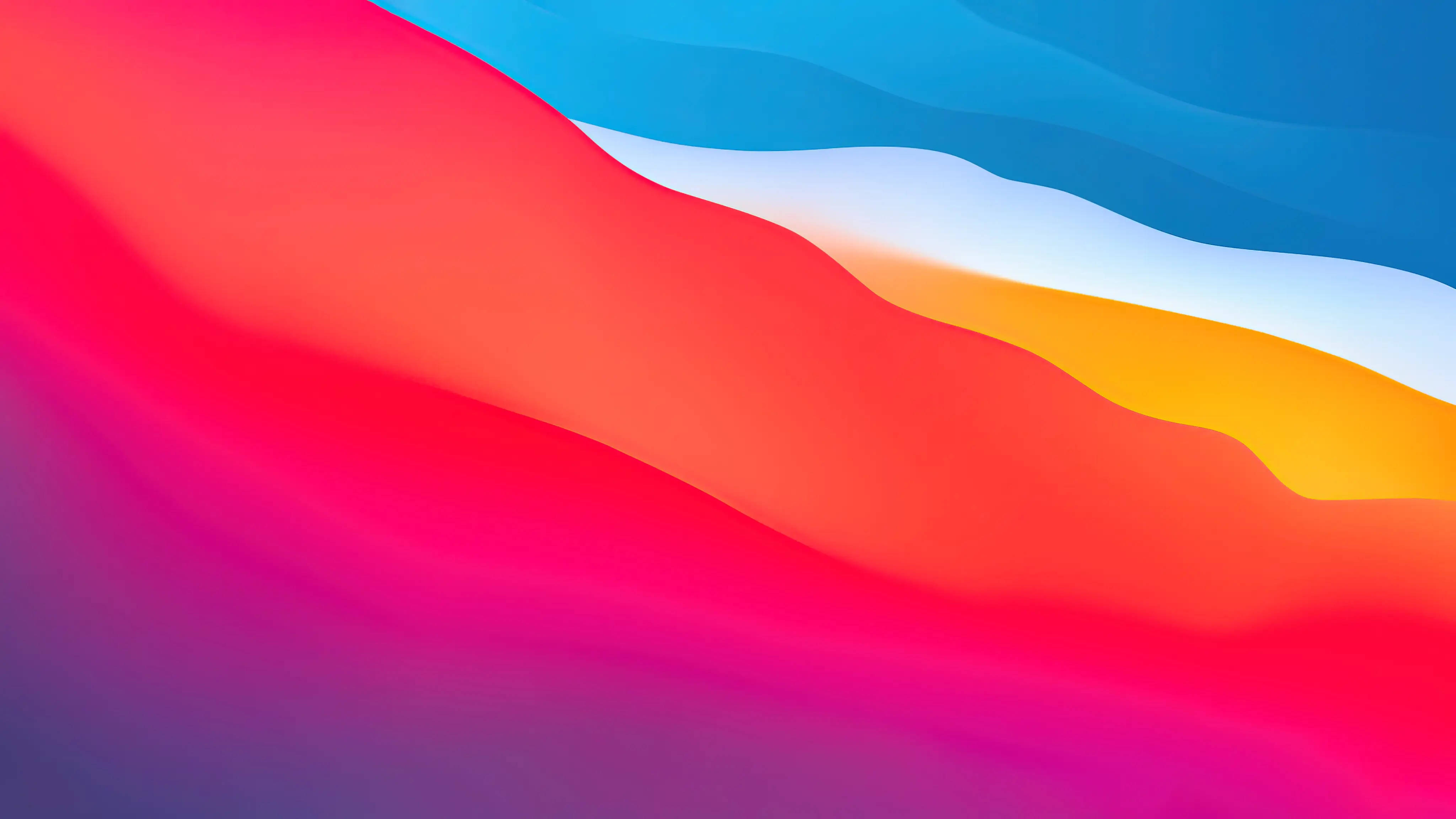 MacBook Air 4K, pink, orange, 4K Desktop Wallpaper