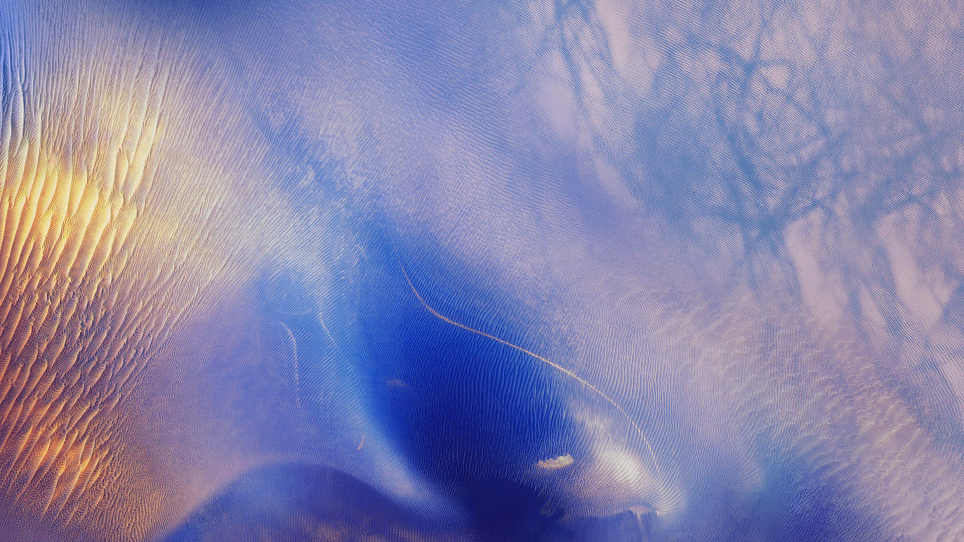 Macbook Default, blue, golden, Full HD Desktop Wallpaper
