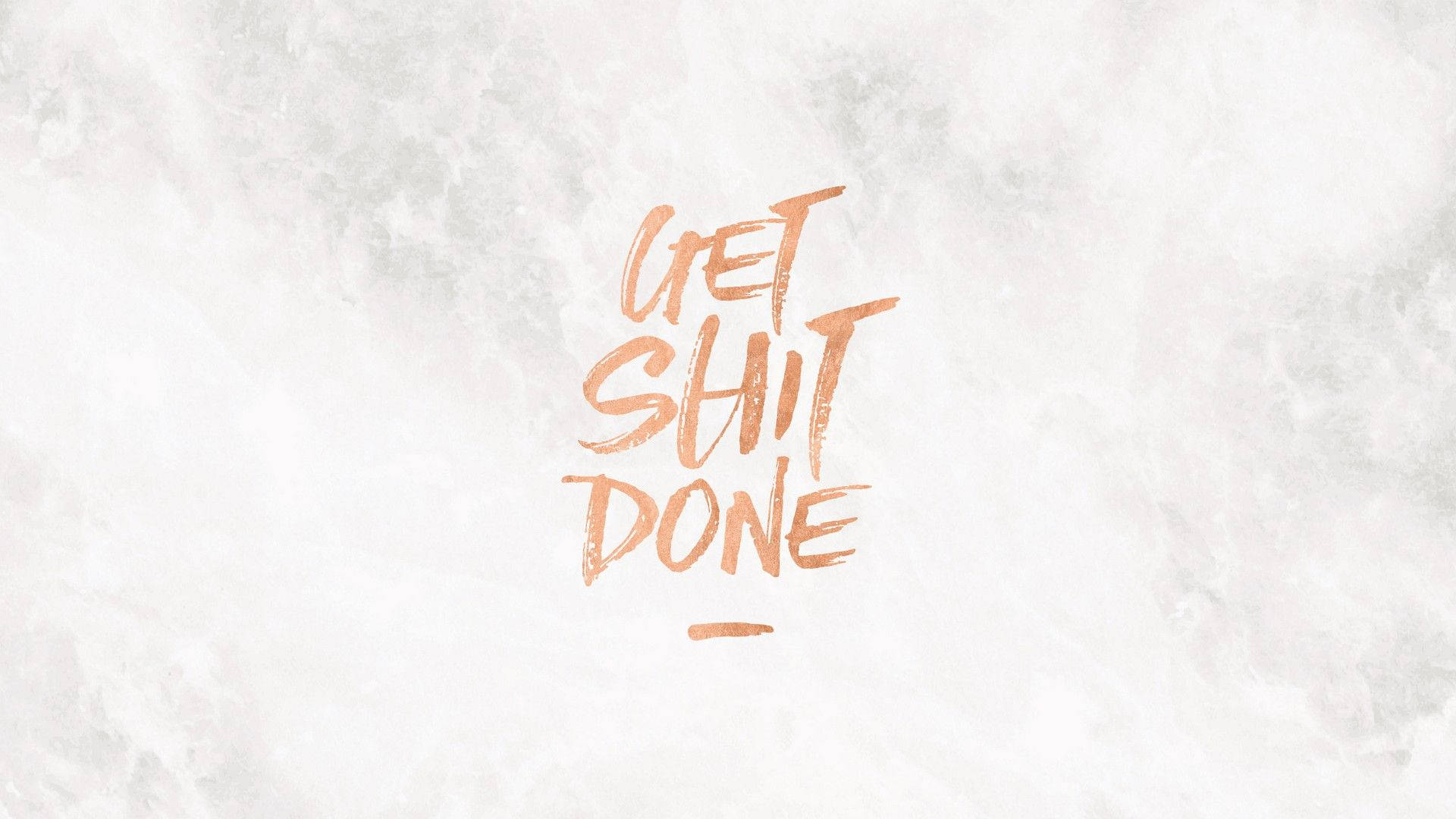 MacBook Pro, copper brushstroke text, soft textured white and gray background, Full HD Desktop Wallpaper