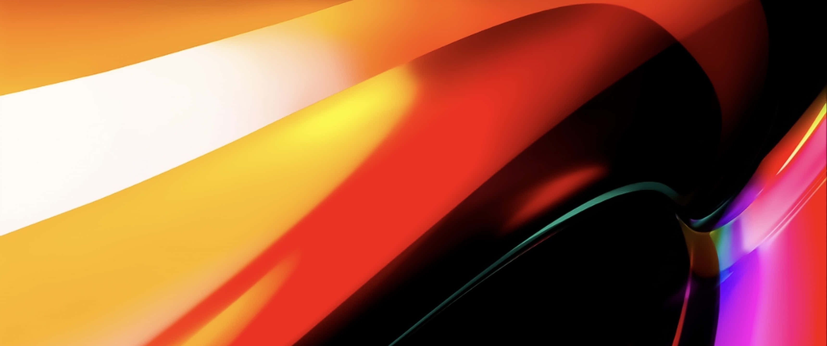 MacBook Retina, 3440 x 1440, orange red, 2K Desktop Wallpaper