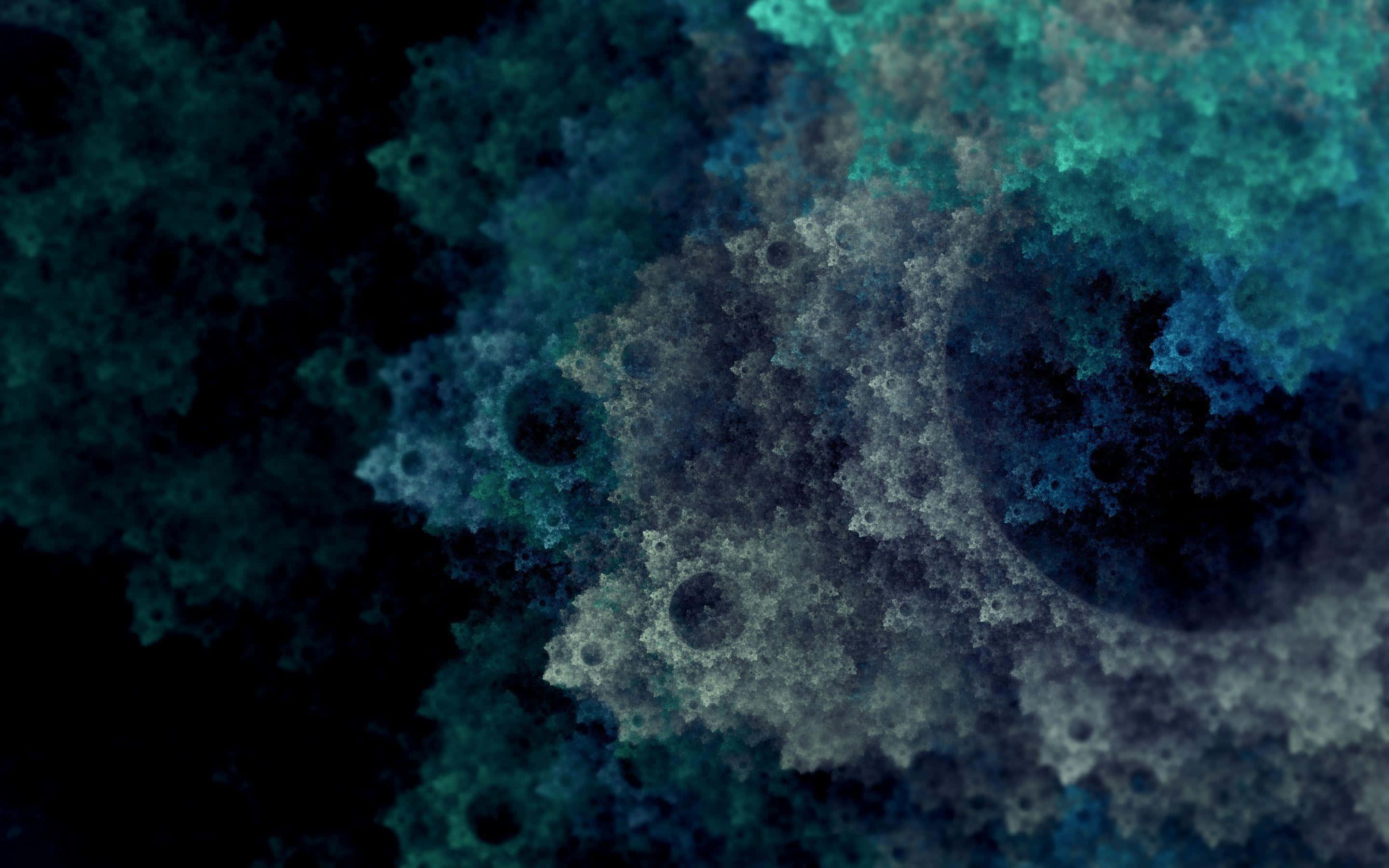 Macbook Retina, deep teal, charcoal, 2K Desktop Wallpaper