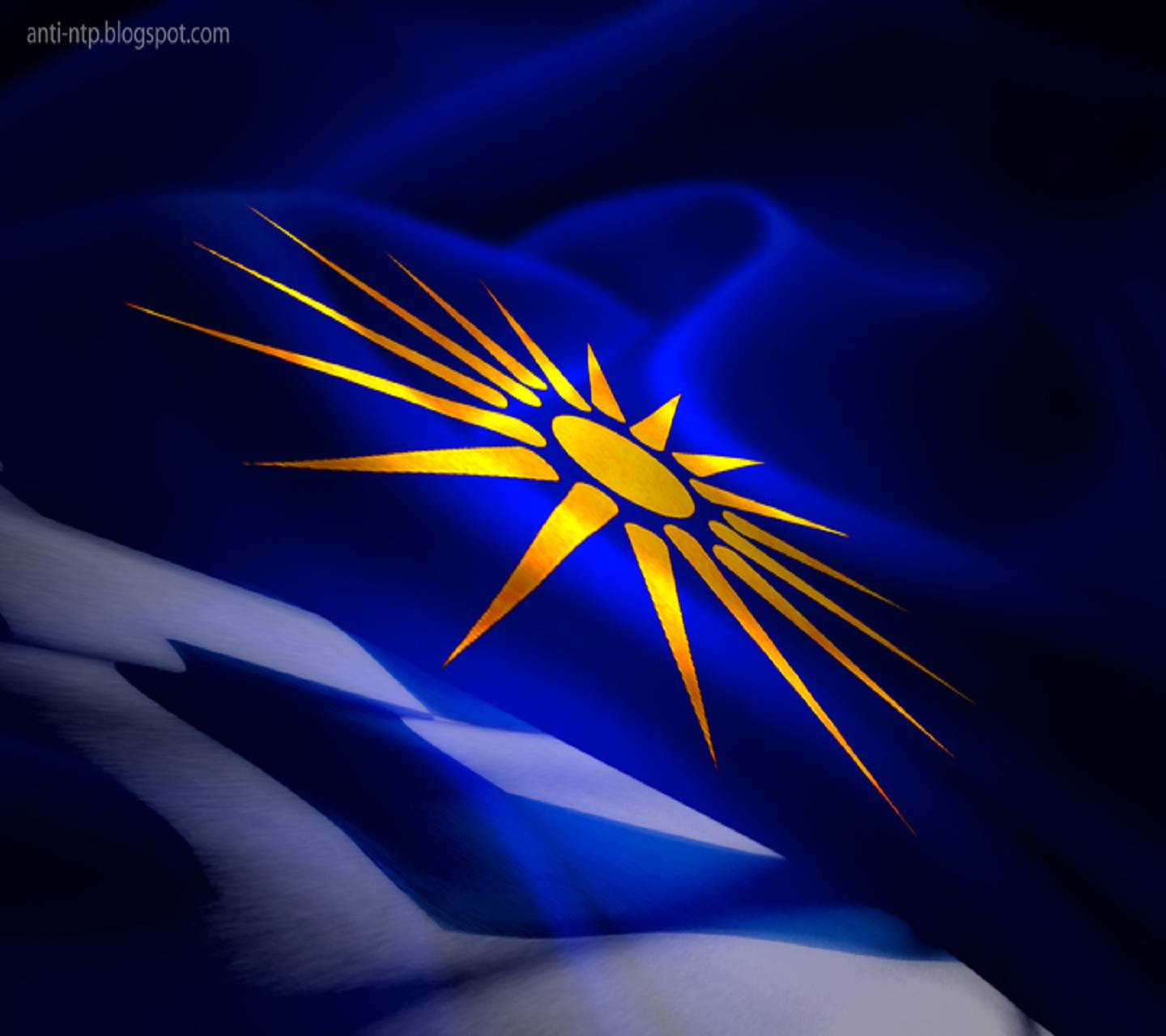 Macedonia, flag, slanted sun, HD Desktop Wallpaper