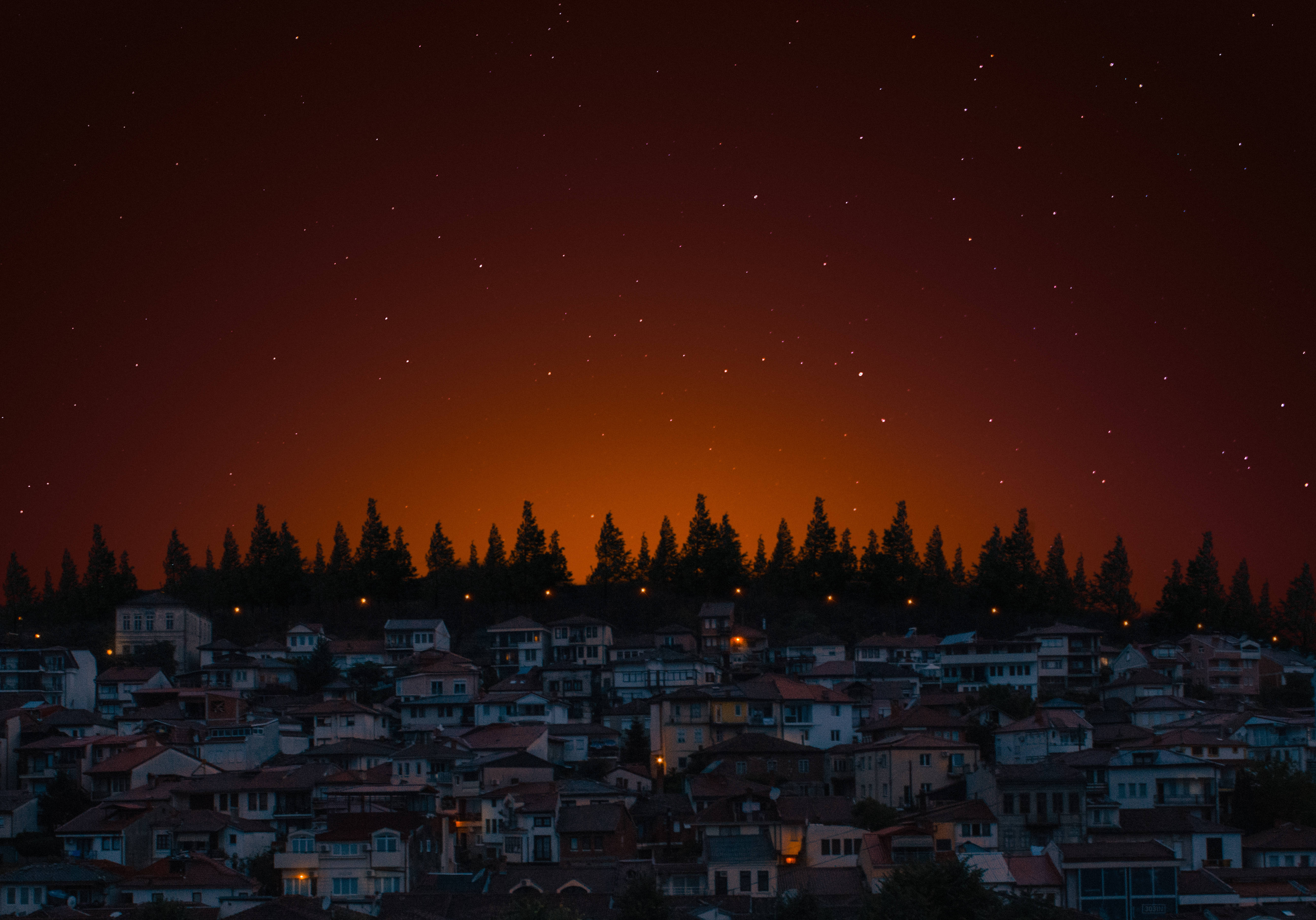 Macedonia, twilight, starry sky, 5K Desktop Wallpaper