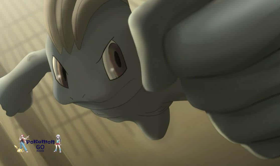 Machop, grey, anime, SD Desktop Wallpaper
