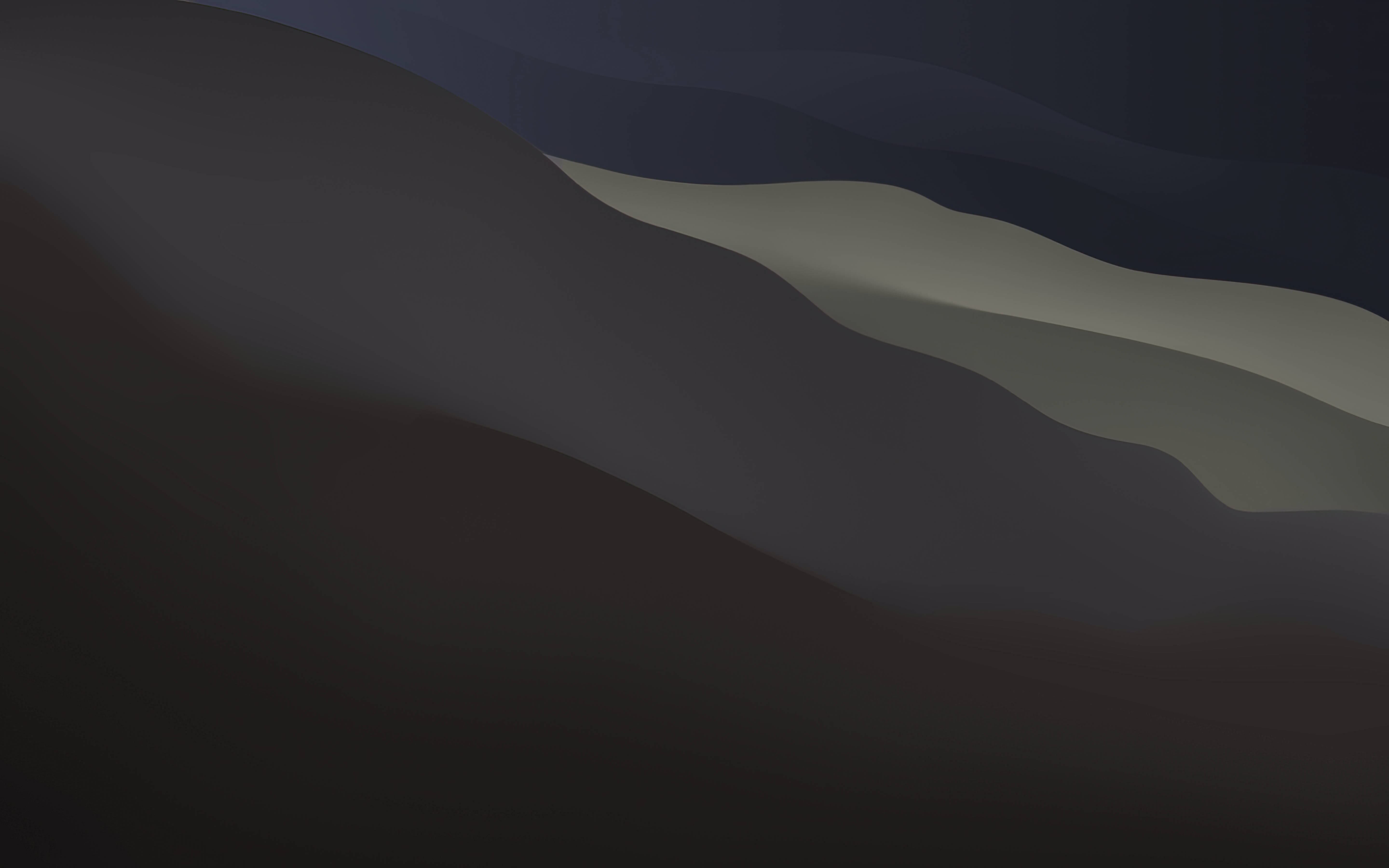macOS Big Sur, muted grays, deep blues, 5K Desktop Wallpaper