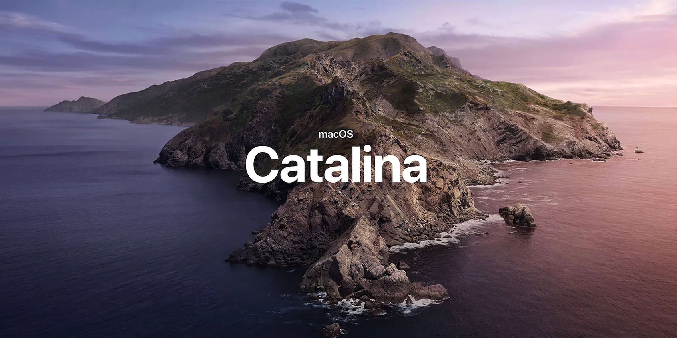 macOS Catalina, sixteenth release, twilight sky, Full HD Desktop Wallpaper